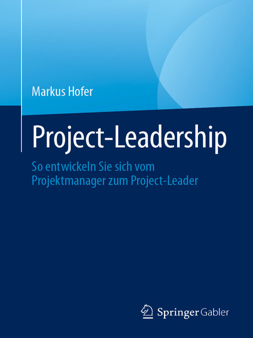 Title details for Project-Leadership by Markus Hofer - Available